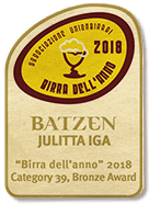 Birra del'anno Bronze 2018